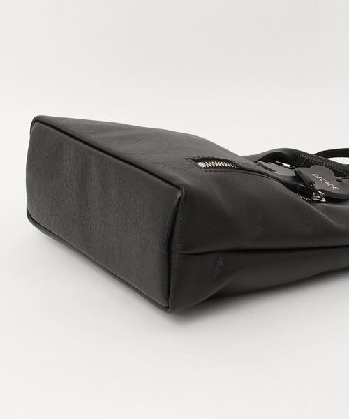 DECADE(ディケイド)の「防水レザー・ミニハンドショルダーバッグ DECADE(No-01506)Mini Hand Shoulder Bag(ショルダーバッグ・メンズ・ブラック/ブラック系その他・フリー)」の4枚目の写真
