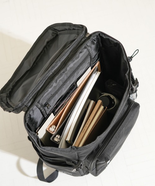 HeM(ヘム)の「【HeM/ヘム】 ルーク ボックスバックパック 30L SAC'S BAR 別注 スクールバッグ 大容量(バックパック/リュック・レディース・ブルー/ホワイト/桜・FREE)」の22枚目の写真