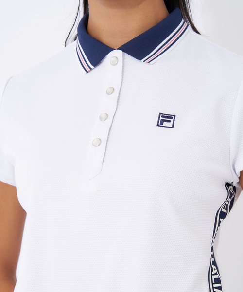 FILA GOLF(フィラゴルフ )の「ディンプルメッシュ半袖ワンピース(ワンピース・レディース・ホワイト/ネイビー・MEDIUM/LARGE/X-LARGE)」の20枚目の写真