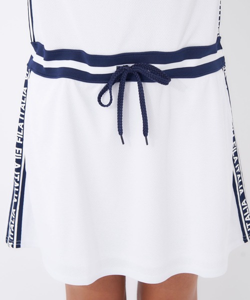 FILA GOLF(フィラゴルフ )の「ディンプルメッシュ半袖ワンピース(ワンピース・レディース・ホワイト/ネイビー・MEDIUM/LARGE/X-LARGE)」の21枚目の写真