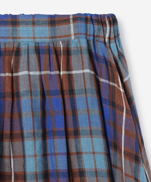 suu　O'NEIL OF DUBLIN 美品　リネン フレアスカート O'NEIL OF DUBLIN | リネン フレアロングスカート WOMEN
