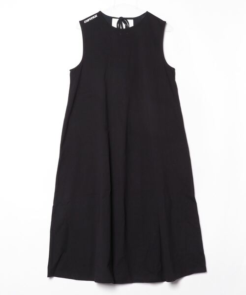 CONVERSE（コンバース）の「コンバース  アイレット ノースリーヴ ワンピース（ワンピース・レディース・アイボリー/ブラック/オレンジ・M/L）」の3枚目の写真