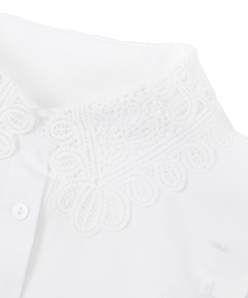 Narcissus（ナルシス）の「【Narcissus】レースつけ襟（付け襟・レディース・ホワイト・FREE）」の5枚目の写真
