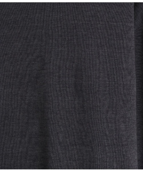 PORT BY ARK（ポートバイアーク）の「PORT BY ARK / ポートバイアーク：Cut Off Sweat：PO17-T001[COR]（スウェット・メンズ・チャコールグレー/ネイビー・1/2）」の5枚目の写真