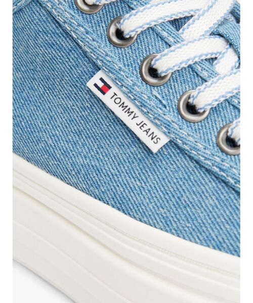 tommy jeans（トミー ジーンズ）の「フォクシングフラットフォームスニーカー（スニーカー・レディース・ブルー・23.5cm/24cm/25cm/23cm）」の6枚目の写真