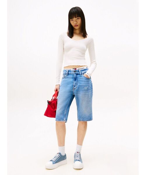 tommy jeans（トミー ジーンズ）の「フォクシングフラットフォームスニーカー（スニーカー・レディース・ブルー・23.5cm/24cm/25cm/23cm）」の8枚目の写真