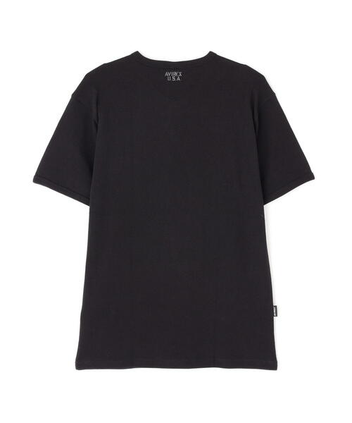 AVIREX（アヴィレックス）の「《DAILY/デイリー》MINI WAFFLE V-NECK S/S T-SHIRT / デイリーウェア ミニワッフル 半袖 Vネック Tシャツ / AVIREX / アヴィレックス（Tシャツ/カットソー・メンズ・ホワイト/ブラック/グレー・SMALL/MEDIUM/LARGE/X-LARGE）」の19枚目の写真