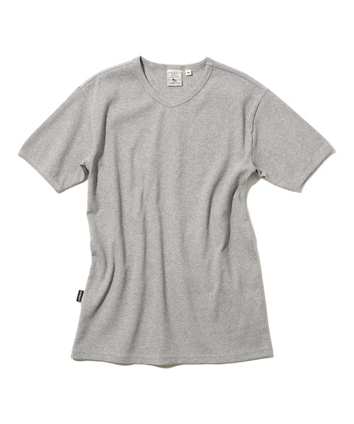 AVIREX（アヴィレックス）の「《DAILY/デイリー》MINI WAFFLE V-NECK S/S T-SHIRT / デイリーウェア ミニワッフル 半袖 Vネック Tシャツ / AVIREX / アヴィレックス（Tシャツ/カットソー・メンズ・ホワイト/ブラック/グレー・SMALL/MEDIUM/LARGE/X-LARGE）」の4枚目の写真
