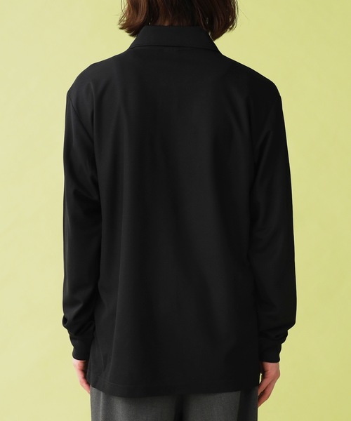 UNSTOA(アンストア)の「ロングスリーブ ドライ ポロシャツ 秋服 冬服(ポロシャツ・メンズ・ホワイト/ブラック・XL/L/M/S)」の6枚目の写真