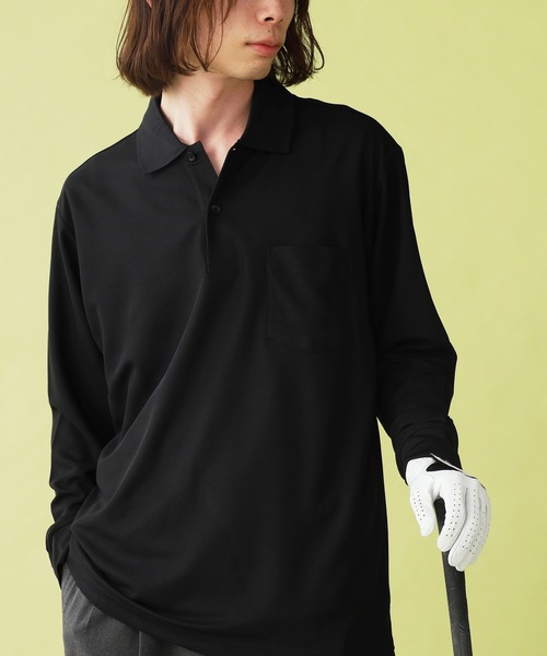 UNSTOA(アンストア)の「ロングスリーブ ドライ ポロシャツ 秋服 冬服(ポロシャツ・メンズ・ホワイト/ブラック・XL/L/M/S)」の18枚目の写真