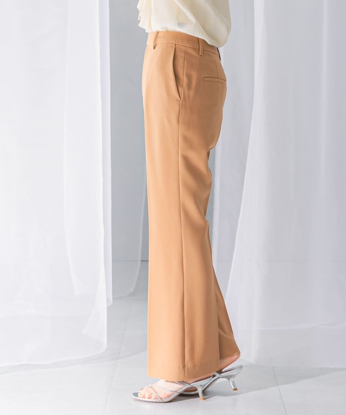 URBAN RESEARCH ROSSO WOMEN（アーバンリサーチ　ロッソ）の「防シワセミフレアパンツ（その他パンツ・レディース・ブラック/ミント/キャメル・36/38/34/40）」の21枚目の写真