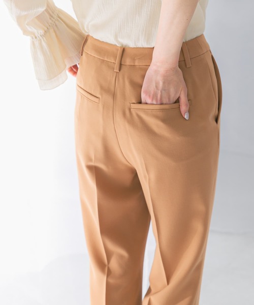 URBAN RESEARCH ROSSO WOMEN（アーバンリサーチ　ロッソ）の「防シワセミフレアパンツ（その他パンツ・レディース・ブラック/ミント/キャメル・36/38/34/40）」の15枚目の写真