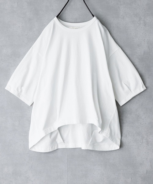 tシャツ 起毛ジャージータックデザインカットソー レディース タックデザインカットソー』（Tシャツ/カットソー）｜n'OrLABEL