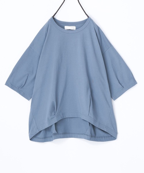 tシャツ 起毛ジャージータックデザインカットソー レディース タックデザインカットソー』（Tシャツ/カットソー）｜n'OrLABEL