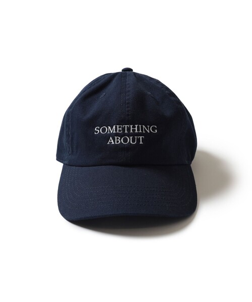 BEAMS RECORDS(ビームスレコーズ)の「SOMETHING ABOUT LOGO ロゴキャップ(キャップ・メンズ・ネイビー・ONE SIZE)」の2枚目の写真