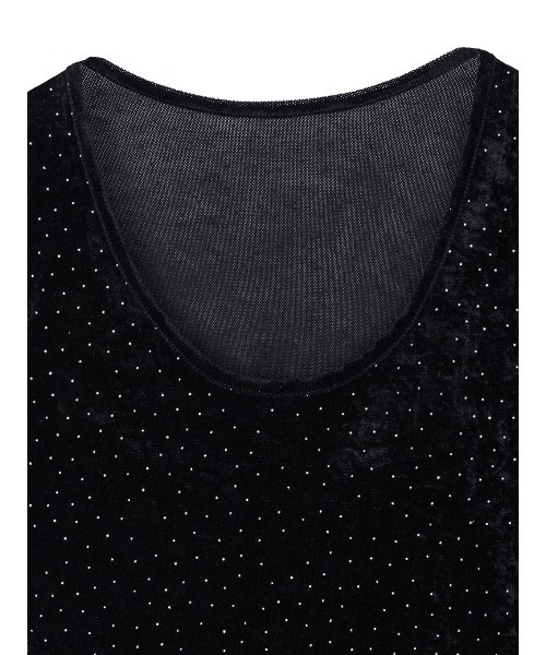 VELOUR HOT STONE L/S TOP（Tシャツ/カットソー）｜Ameri