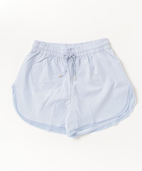 TIGORA(ティゴラ)の「ティゴラ TIGORA フィットネス 縦畝ショートパンツ(その他パンツ・レディース・ブラック/ラベンダー・L/M/S)」の2枚目の写真