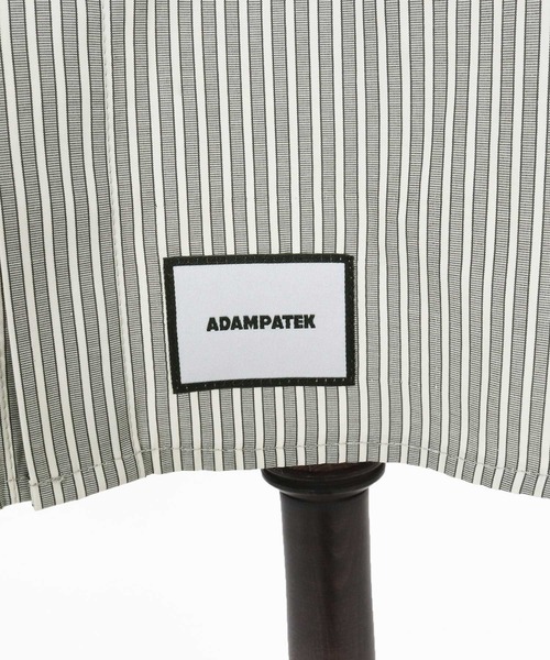 ADAMPATEK ストライプTシャツ グレー ADAMPATEK ストライプTシャツ グレー - メルカリ