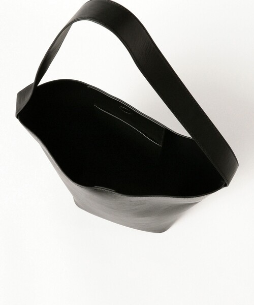 Demi-Luxe BEAMS（デミルクス ビームス）の「【1/1値下げ】レザー ワンハンドル バッグ（トートバッグ・レディース・ブラック・ONE SIZE）」の7枚目の写真