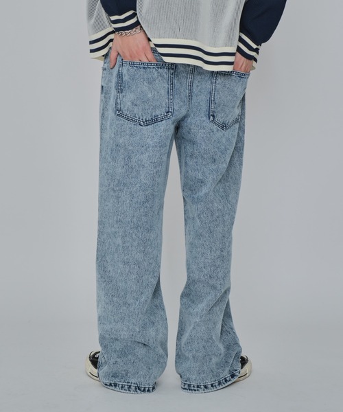 WEGO(ウィゴー)の「WEGO/ボクサードッキングデニムパンツ(デニムパンツ・メンズ・ブラック系3/スカイブルー・LARGE/MEDIUM)」の21枚目の写真