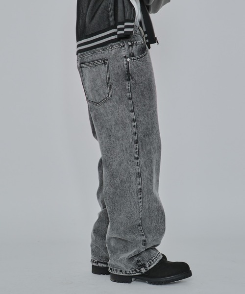 WEGO(ウィゴー)の「WEGO/ボクサードッキングデニムパンツ(デニムパンツ・メンズ・ブラック系3/スカイブルー・LARGE/MEDIUM)」の16枚目の写真
