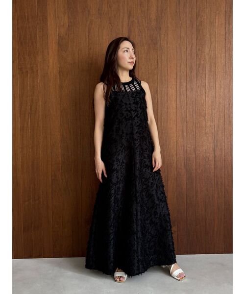 OUNNOUN（オウンノウン）の「【OUNNOUN】ランダムストライプアメスリニット（ニット/セーター・レディース・ベージュ/ブラック/ブルー・FREE）」の11枚目の写真