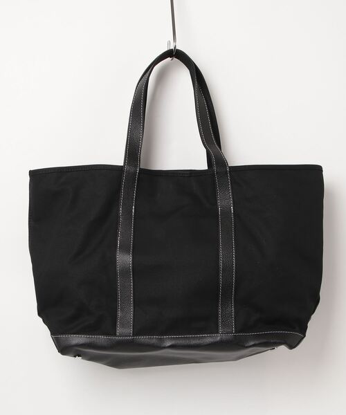ADAM PATEK(アダムパテック)の「【ADAMPATEK/アダムパテック】leather combi basic big tote bag/レザーコンビベーシックビッグトート(トートバッグ・レディース・ブラック/ホワイト・FREE)」の8枚目の写真