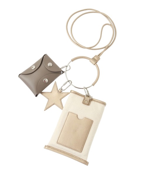 極美品♡HIGHCLASS♡オーストリッチコンスタンスショルダーバッグ 極美品♡HIGHCLASS♡オーストリッチコンスタンスショルダーバッグ