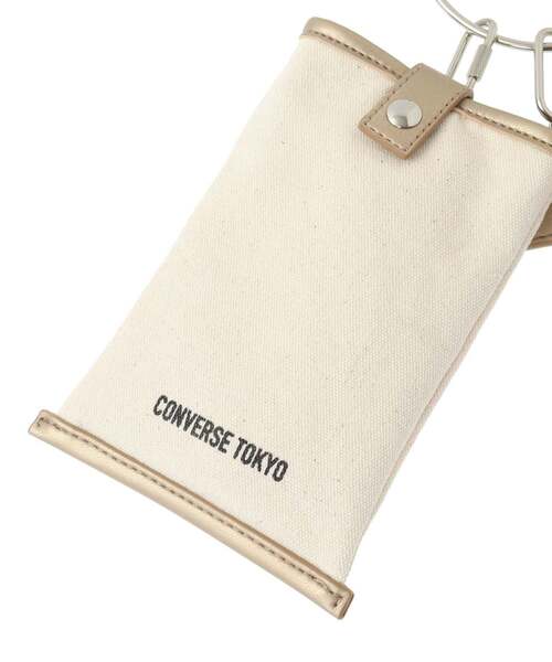 CONVERSE TOKYO(コンバーストウキョウ)の「CANVAS MULTI RING SHOULDER BAG(ショルダーバッグ・レディース・シルバー/ゴールド/ブラック・FREE)」の5枚目の写真