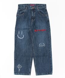 September（セプテンバー）の「【8】【SEPTEMBER(セプテンバー)】emoji sytch denim pants（デニムパンツ）」