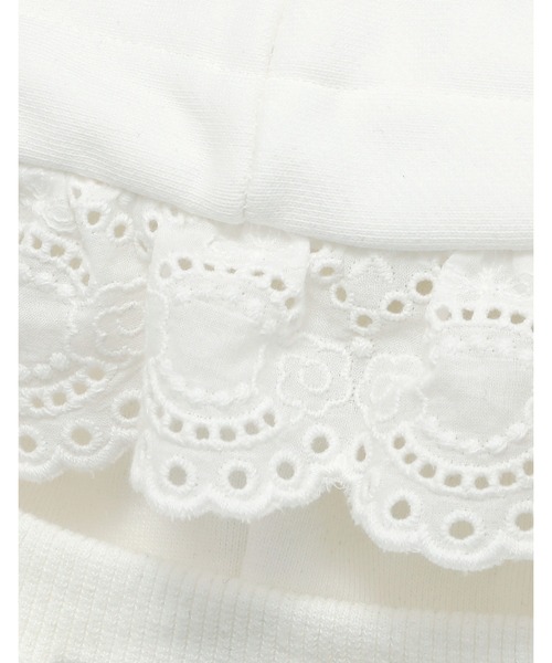 Little sunny bite（リトルサニーバイト）の「/Little sunny bite/lacy logo hoodie（パーカー・レディース・ブラック/グリーン/ホワイト・MEDIUM/SMALL）」の8枚目の写真
