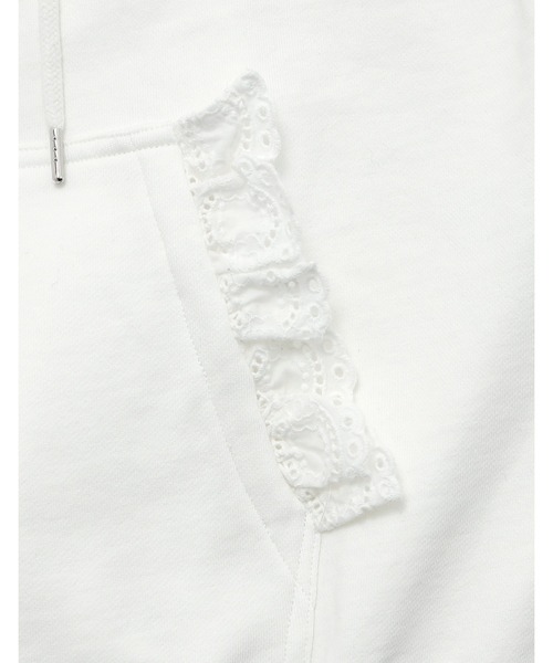 Little sunny bite（リトルサニーバイト）の「/Little sunny bite/lacy logo hoodie（パーカー・レディース・ブラック/グリーン/ホワイト・MEDIUM/SMALL）」の10枚目の写真