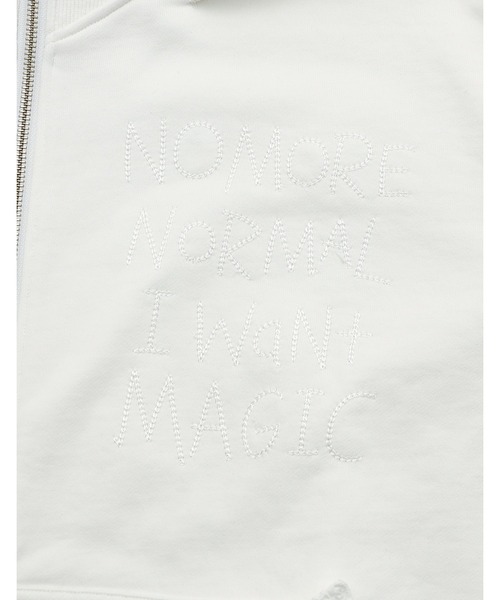 Little sunny bite（リトルサニーバイト）の「/Little sunny bite/lacy logo hoodie（パーカー・レディース・ブラック/グリーン/ホワイト・MEDIUM/SMALL）」の11枚目の写真