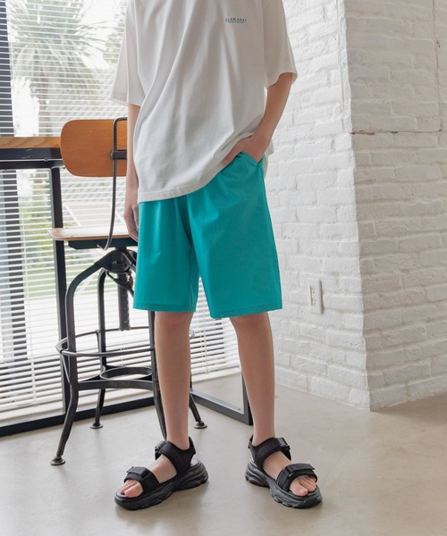 GLOBAL WORK(グローバルワーク)の「エアかるショーツ/147339(その他パンツ・キッズ・チャコール/ネイビー/カーキ/ブラック/グリーン/ベージュ/ミント/オレンジ系その他2・150cm/170cm/130cm/140cm/160cm)」の5枚目の写真