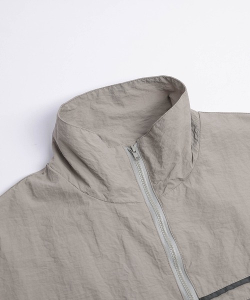 La-gemme（ラジェム）の「チュールドッキング トラックジャケット（ブルゾン・レディース・ブラック/ベージュ/ネイビー/オフホワイト・フリー）」の5枚目の写真