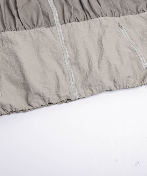 La-gemme（ラジェム）の「チュールドッキング トラックジャケット（ブルゾン・レディース・ブラック/ベージュ/ネイビー/オフホワイト・フリー）」の21枚目の写真