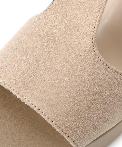 ESPERANZA（エスペランサ）の「Tストラップスクエアサンダル（サンダル・レディース・ブラック系/アイボリー/グレー系・S/M/L/LL）」の20枚目の写真