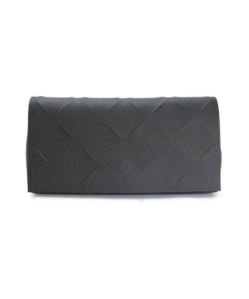 セール】【BARCOS/バルコス】カットデザインレザークラッチバッグ