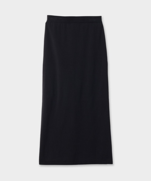 CINOH(チノ)の「コットンニットスカート(スカート・レディース・ホワイト/ブラック/チャコールグレー・38/36)」の4枚目の写真