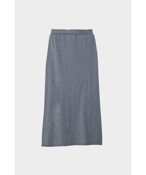 CINOH(チノ)の「コットンニットスカート(スカート・レディース・ホワイト/ブラック/チャコールグレー・38/36)」の7枚目の写真