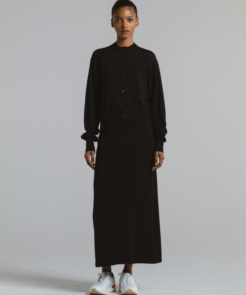 CINOH(チノ)の「コットンニットスカート(スカート・レディース・ホワイト/ブラック/チャコールグレー・38/36)」の14枚目の写真