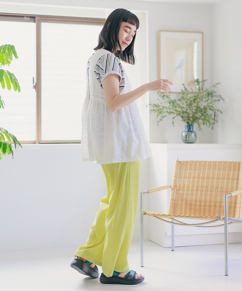 niko and...（ニコアンド）の「オリジナルテープベルトスポーツサンダル（サンダル・レディース・ブラック/アイボリー/ブルー/キャメル・SMALL/MEDIUM/LARGE）」の16枚目の写真