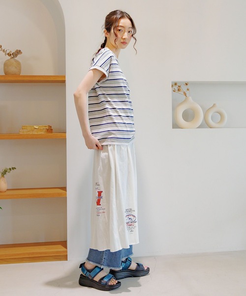 niko and...（ニコアンド）の「オリジナルテープベルトスポーツサンダル（サンダル・レディース・ブラック/アイボリー/ブルー/キャメル・SMALL/MEDIUM/LARGE）」の17枚目の写真