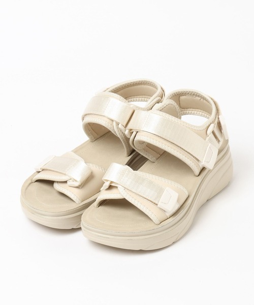 niko and...（ニコアンド）の「オリジナルテープベルトスポーツサンダル（サンダル・レディース・ブラック/アイボリー/ブルー/キャメル・SMALL/MEDIUM/LARGE）」の22枚目の写真
