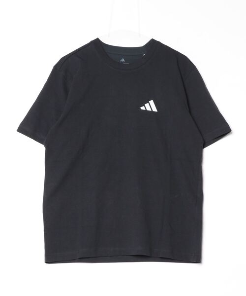 adidas(アディダス)の「アディダス adidas Impossible Is Nothing グラフィック半袖Tシャツ(Tシャツ/カットソー・メンズ・ブラック/ホワイト・LL/3L/S/M/L)」の2枚目の写真