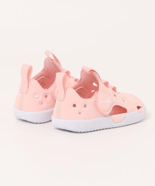 NIKE(ナイキ)の「NIKE ナイキ 12-16 SUNRAY PROTECT 4 (TD) サンレイ プロテクト 4 TD KHF6278 600ECH PK/WHT(サンダル・キッズ・レッド・12/15 /13/14/16)」の2枚目の写真