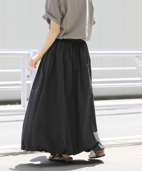 JOURNAL STANDARD relumeウォッシャブルバルーンスカート 追加》ウォッシャブルバルーンイージースカート（ロング・マキシ丈