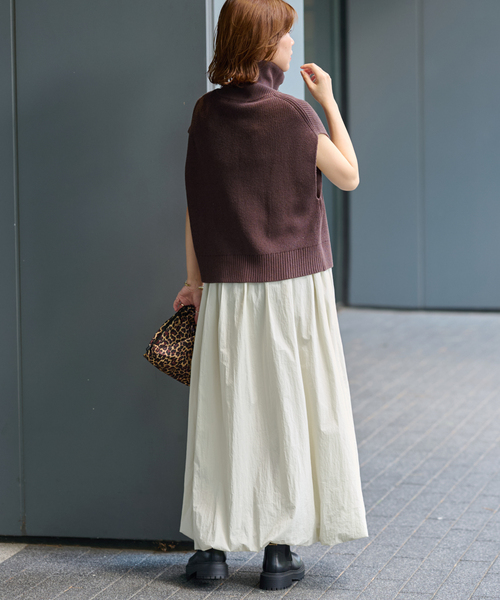 JOURNAL STANDARD relumeウォッシャブルバルーンスカート 追加》ウォッシャブルバルーンイージースカート（ロング・マキシ丈