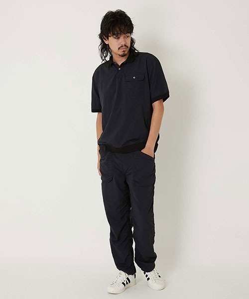 HOLLYWOOD RANCH MARKET(ハリウッドランチマーケット)の「PA0040 ナイロンライトシェルバルキータフタパンツ(その他パンツ・メンズ・ブラック/オリーブ・SMALL/LARGE/MEDIUM/X-LARGE)」の4枚目の写真