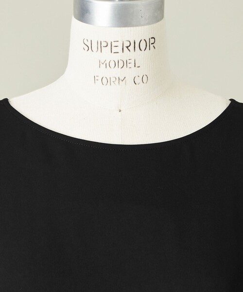 conte＞タック ノースリーブ オールインワン